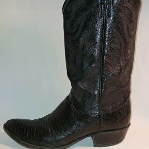 Mens JUSTIN BOOTS Sz 9 USA western cowboy boot